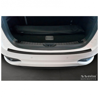 Protector de parachoques trasero de acero inoxidable negro Avisa adecuado para Mazda CX-80 (KL) 2024-