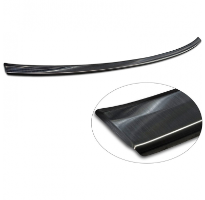 Protector de parachoques trasero de acero inoxidable negro Avisa adecuado para Mazda CX-80 (KL) 2024-