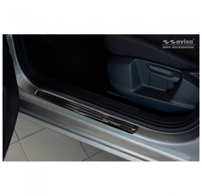 Protector Puerta Carbono 3d Volkswagen Golf Sportsvan 2014- 2-Piezas - 'Performance'