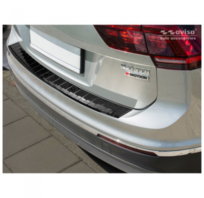 Protector Paragolpes Trasero Carbono 3d Volkswagen Tiguan Ii 2016- Incl. Allspace 2017-