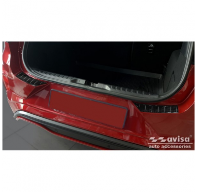 Protector De Parachoques Trasero De Carbono Real 3d Valido Para Ford Puma 2019 - 2 Piezas