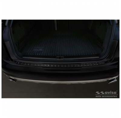 Protector De Paragolpes Trasero Carbono 3d Real Para Audi A6 Allroad 2012-2018 'Ribs'