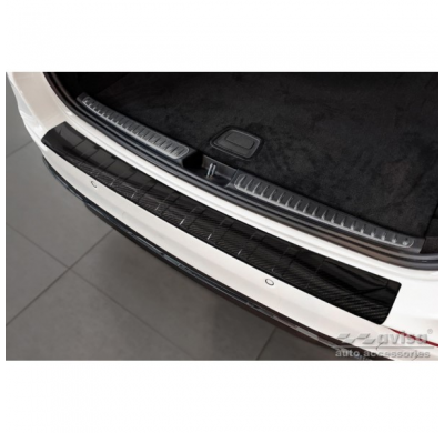 Protector De Paragolpes Trasero Carbono 3d Real Para Mercedes Clase C Touring S206 2021- 'Ribs'
