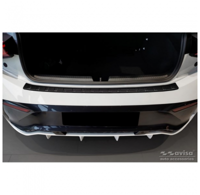 Protector de parachoques trasero de carbono 3D real adecuado para Cupra Born 2021- 'Ribs'