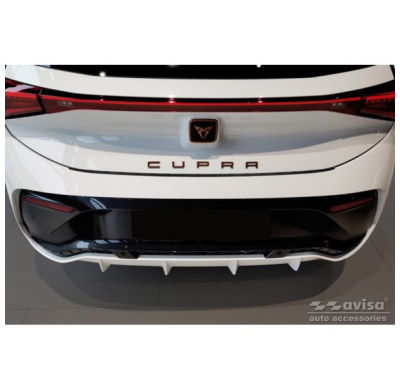 Protector de parachoques trasero de carbono 3D real adecuado para Cupra Born 2021- 'Ribs'