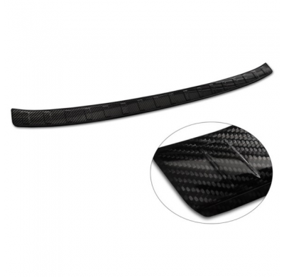 Protector de parachoques trasero de carbono 3D real adecuado para Cupra Born 2021- 'Ribs'