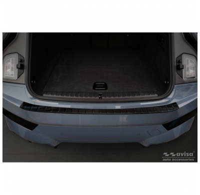 Protector de parachoques trasero en carbono 3D real adecuado para BMW iX (I20) 2021- "Ribs