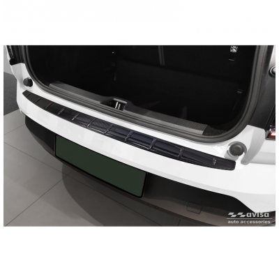 Protector de parachoques trasero Real 3D Carbon apto para Volvo EX30 2023- 'Ribs'