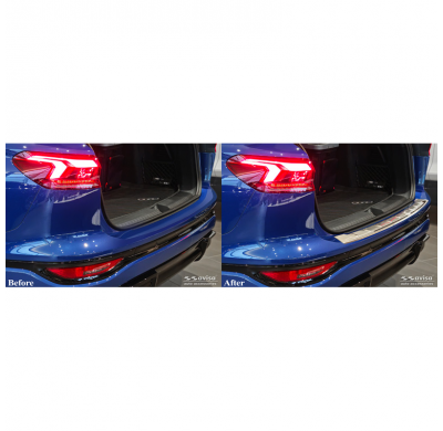 Protector de parachoques trasero de acero inoxidable Avisa compatible con Audi Q6 e-tron (GFB) 2024- 'Shadow Premium'