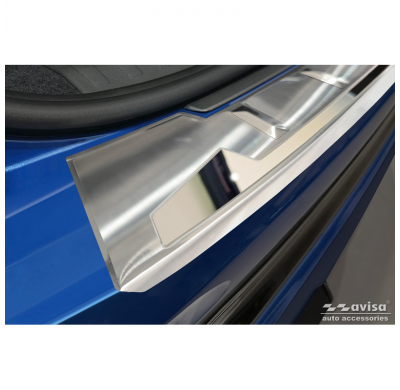 Protector de parachoques trasero de acero inoxidable Avisa compatible con Audi Q6 e-tron (GFB) 2024- 'Shadow Premium'