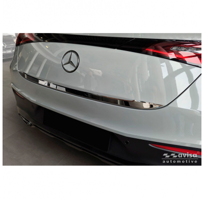 Embellecedor de puerta trasera de acero inoxidable cromado negro Avisa apto para Mercedes-Benz GLC II (C254) Coupé 2023-