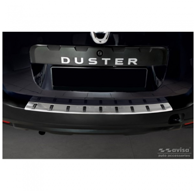 Protector de parachoques trasero de acero inoxidable para Dacia Duster 2010-2013 y Facelift 2013-2017 'STRONG EDITION'