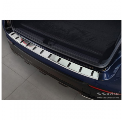 Protector de parachoques trasero de acero inoxidable para Mercedes GLC (X253) 2015-2019 y Facelift 2019- 'STRONG EDITION'