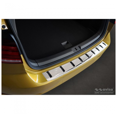 Protector de parachoques trasero de acero inoxidable para Volkswagen Golf VII HB 3/5 puertas 2012-2017 y Facelift 2017-2019 'STR