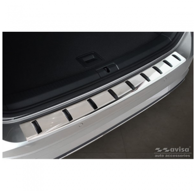 Protector de parachoques trasero de acero inoxidable para Volkswagen Golf VII Variant Facelift 2017-2019 (incl. R-Line) 'STRONG