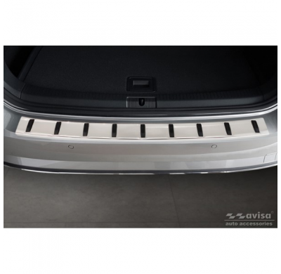 Protector de parachoques trasero de acero inoxidable para Volkswagen Golf VII Variant Facelift 2017-2019 (incl. R-Line) 'STRONG
