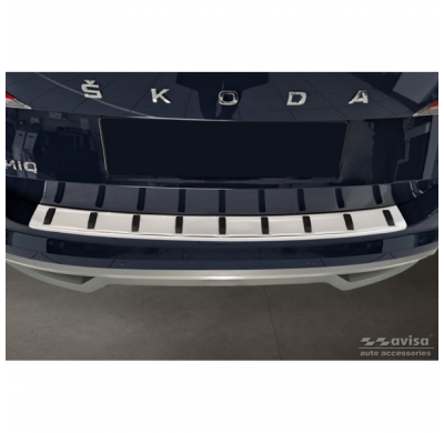 Protector de paragolpes trasero de acero inoxidable para Skoda Kamiq 2019- 'STRONG EDITION'