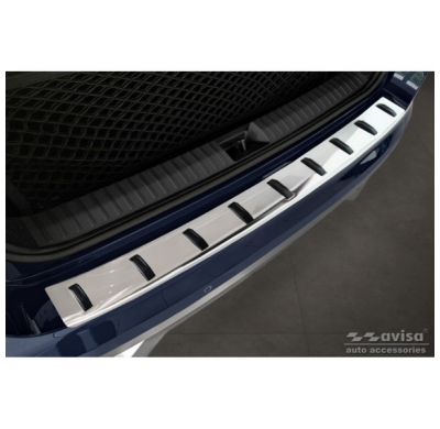 Protector de paragolpes trasero de acero inoxidable para Skoda Kamiq 2019- 'STRONG EDITION'