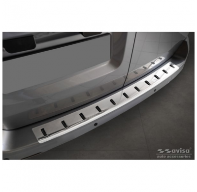 Protector de parachoques trasero de acero inoxidable para Citroën Space Tourer y Jumpy 2016- / Peugeot Traveller y Expert 2016-