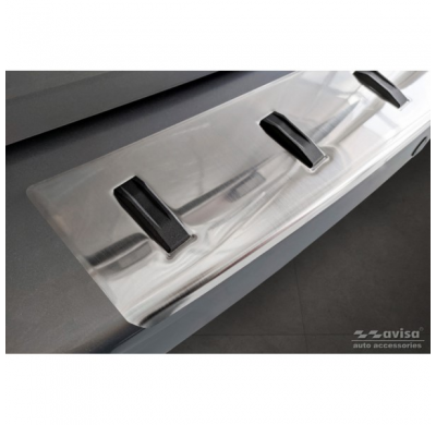 Protector de parachoques trasero de acero inoxidable para Citroën Space Tourer y Jumpy 2016- / Peugeot Traveller y Expert 2016-