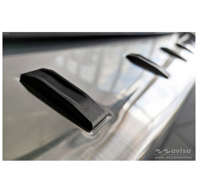 Protector de parachoques trasero de acero inoxidable apto para BMW X5 (G05) M-Sport 2018- 'STRONG EDITION'