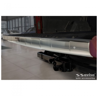 Protector de portón trasero de acero apto para Ford Ranger 2011-2022 - Plata