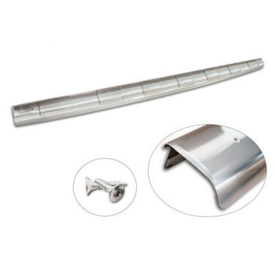 Protector de portón trasero de acero apto para Ford Ranger 2011-2022 - Plata