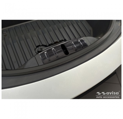 Protectores de acero para maletero delantero (Frunk) adecuados para Tesla Model 3 2019-2023 - Negro