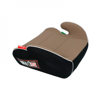 Asiento elevador Carkids I-Size (125-150 cm), color topo/negro