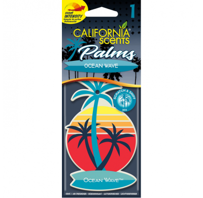 Ambientador California Scents Palm Tree - Ocean Wave - 1 Pieza