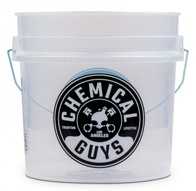 Cubo para detalles ultratransparente de alta resistencia Chemical Guys (16 l)