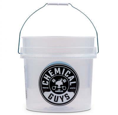 Cubo para detalles ultratransparente de alta resistencia Chemical Guys (16 l)