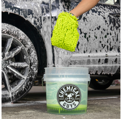 Cubo para detalles ultratransparente de alta resistencia Chemical Guys (16 l)