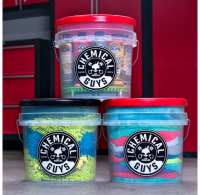 Cubo para detalles ultratransparente de alta resistencia Chemical Guys (16 l)