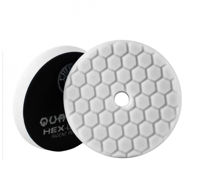 Almohadilla de pulido Chemical Guys Hex-Logic Quantum Light-Medium blanca (6,5 pulgadas)