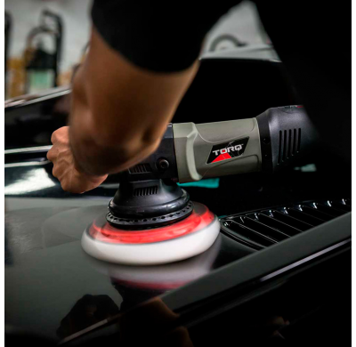 Almohadilla de pulido Chemical Guys Hex-Logic Quantum Light-Medium blanca (6,5 pulgadas)