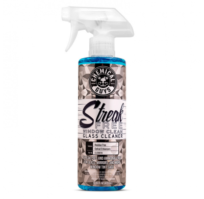 Limpiador de ventanas Chemical Guys sin marcas (473 ml)