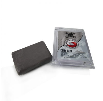 Barra de arcilla Chemical Guys gris (mediana) (100 g)