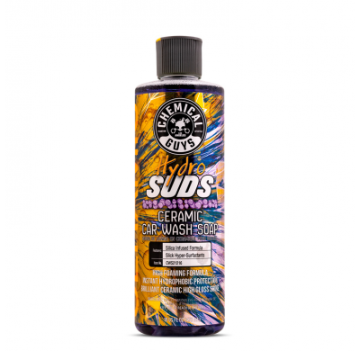 Jabón para lavado de autos de cerámica HydroSuds de Chemical Guys (473 ml)