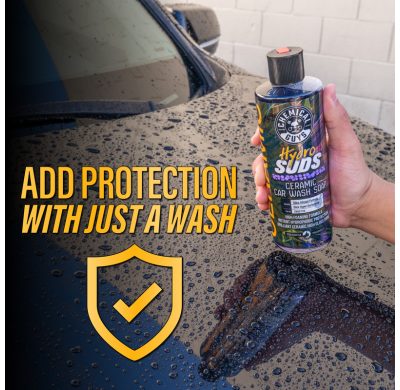 Jabón para lavado de autos de cerámica HydroSuds de Chemical Guys (473 ml)