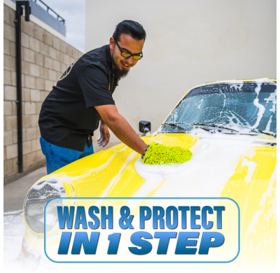 Jabón para lavado de autos de cerámica HydroSuds de Chemical Guys (473 ml)