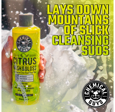 Limpiador de coches concentrado Chemical Guys Citrus Wash & Gloss (473 ml)