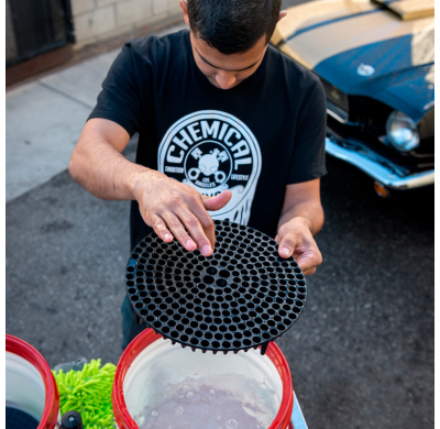 Cubeta para lavado de autos Chemical Guys Cyclone Dirt Trap (negra)