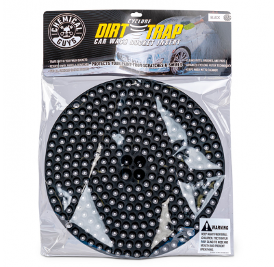Cubeta para lavado de autos Chemical Guys Cyclone Dirt Trap (negra)