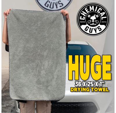 Toalla de microfibra para secadora Woolly Mammoth de Chemical Guys (91 x 63 cm)