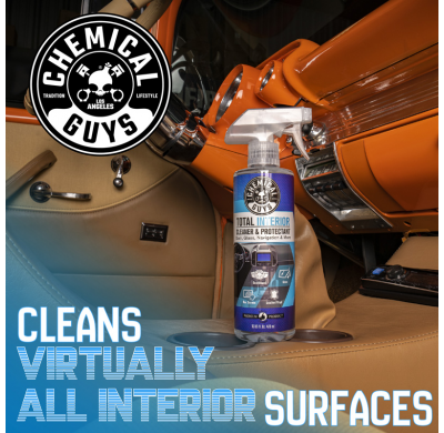 Limpiador y protector total de interiores Chemical Guys (473 ml)