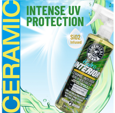 Spray y recubrimiento cerámico HydroInterior de Chemical Guys (473 ml)