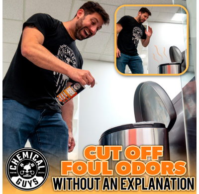 Eliminador completo de olores para interiores de vehículos Chemical Guys Ghosted (473 ml)