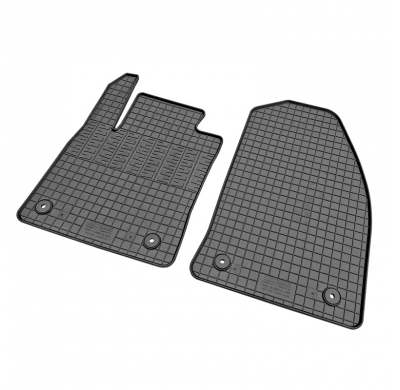 Juego de alfombrillas de goma aptas para Ford Transit Courier 2023- (2 piezas + sistema de fijación)