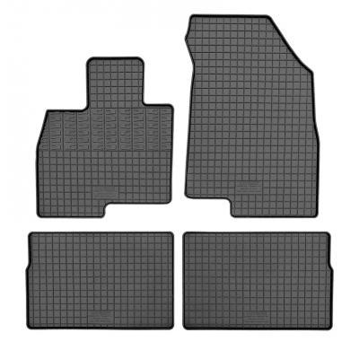 Juego de alfombrillas de goma CIKCAR para Jaecoo J7 (2024-) (4 piezas + sistema de fijación)